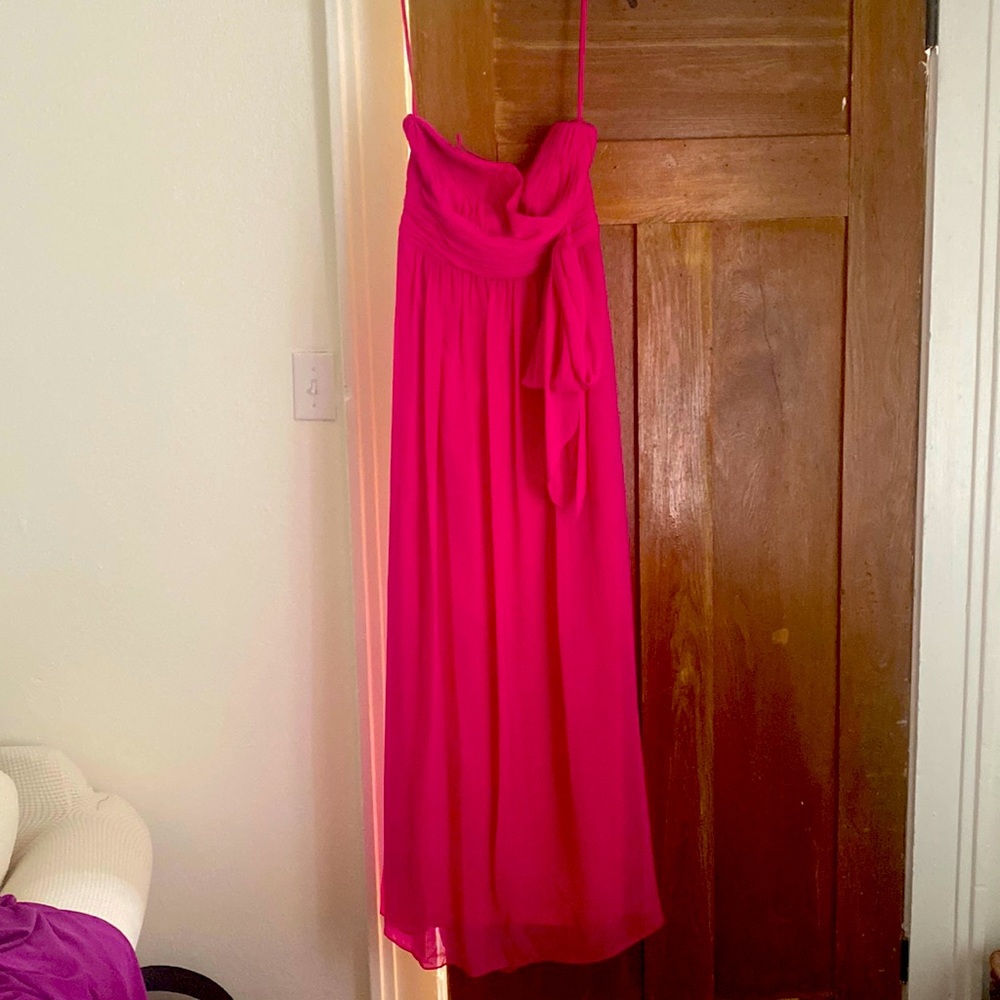 Ralph Lauren pink prom or maxi  dress halter top